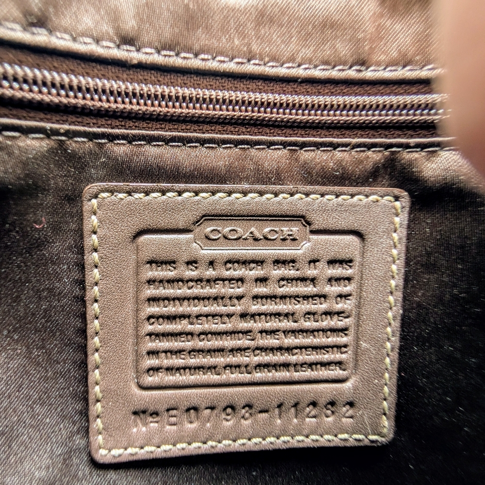 Coach Brown Leather Ergo Small Hobo Bag - Picture 3 of 7